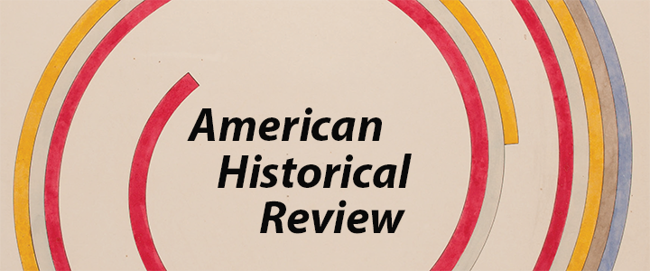December 2022 cover of the American Historical Review. 